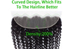 13x4 lace deep wave closure/frontal