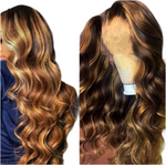 Brazilian body wave t-part unit Honey